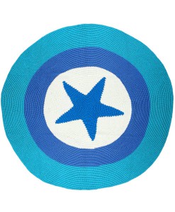 Teppich Stern blau auf www.mina-lola.com von smallstuff