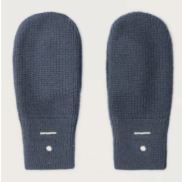 Fäustlinge KNITTED Blaugrau Gray Label Fäustlinge KNITTED Blaugrau Gray Label auf www.mina-lola.com