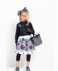 Jerseybluse TUPF auf www.mina-lola.com von Miss Little