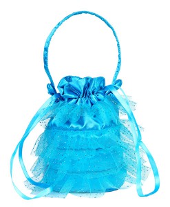 Entzückendes Tüll-Täschchen in blau auf www.mina-lola.com