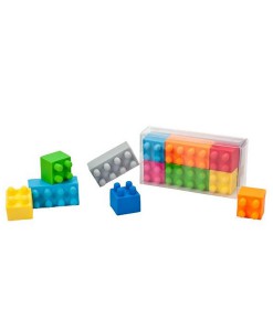 Radierer Bausteine-Set auf www.mina-lola.com