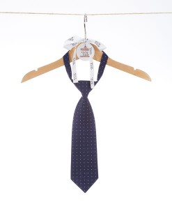 Krawatte Tupf in dunkleblau auf www.mina-lola.com von Miss Little