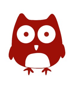 Ministempel Eule auf www.mina-lola.com von stemplino