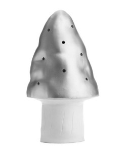 Nachtlicht Pilz in silber auf www.mina-lola.com