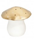 Nachtlicht Pilz in gold auf www.mina-lola.com