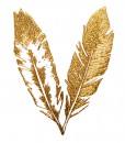 Goldene Federn Tattoo auf www.mina-lola.com