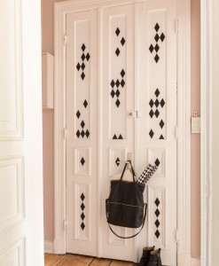 Rauten-Deko in schwarz auf www.mina-lola.com von ohhhmhhh