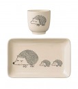 Geschirrset Hedghoge auf www.mina-lola.com von Bloomingville