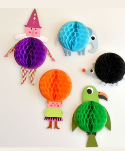 Honeycomb Parade Elefant auf www.mina-lola.com von Omm Design