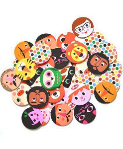 Memory faces auf www.mina-lola.com von Omm Design