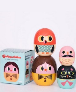 Babyoshka Gesichter auf mina-lola.com von Omm Design