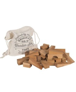 50 Holzbauklötze natur auf mina-lola.com von Wooden Story