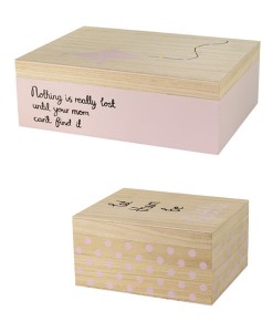 Aufbewahrungsboxen-Set rosa auf mina-lola.com von Bloomingville