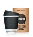 JOCO Kaffeebecher schwarz auf mina-lola.com