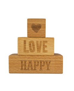 On my Mind Set “Love Happy Heart” auf mina-lola.com von Wooden Story