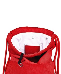 Rucksack RONDO rot auf mina-lola.com von Haazenbaerts