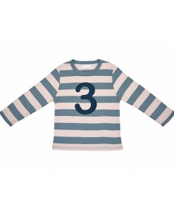 Geburtstagsshirt 3 blau-grau auf mina-lola.com von Bob&Blossom