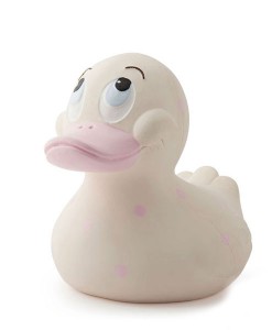 XL Ente mit rosa Punkten auf mina-lola.com von Oli&Carol