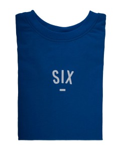 Kurzarm Geburtstagsshirt SIX blau auf mina-lola.com von Bob&Blossom