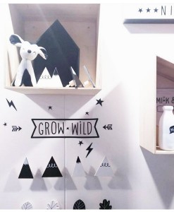 Wandsticker GROW WILD auf mina-lola.com von A little lovely company