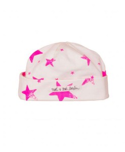 Baby Beanie pinke Sterne auf mina-lola.com von Noe&Zoe