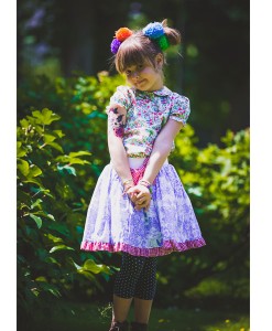 Kurzarnbluse Heidi auf mina-lola.com von Miss Little