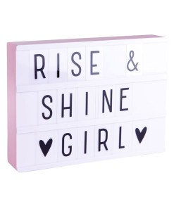 Lightbox A4 sweet pink auf mina-lola.com von A little lovely company