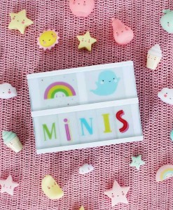 Mini Figuren Sterne mint auf mina-lola.com von A little lovely company