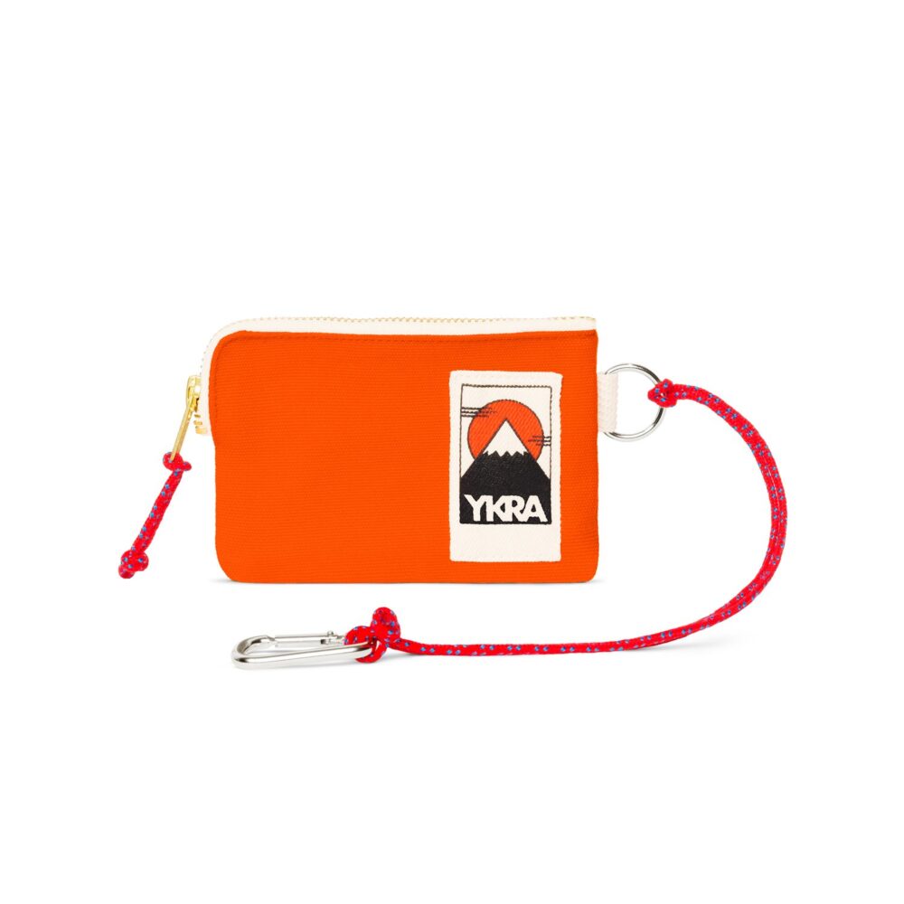 Mini Wallet Orange von YKRA auf www.mina-lola.com