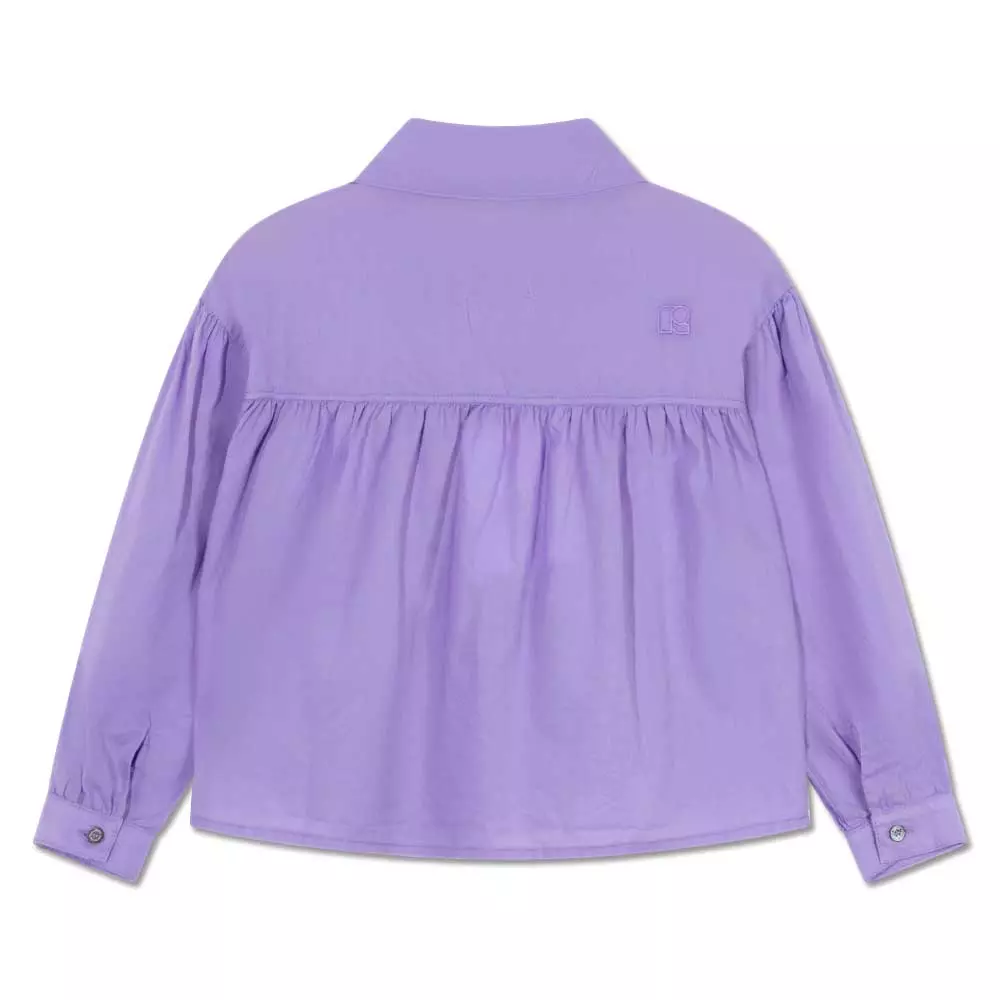 Bluse AT EASE Violett Repose AMS