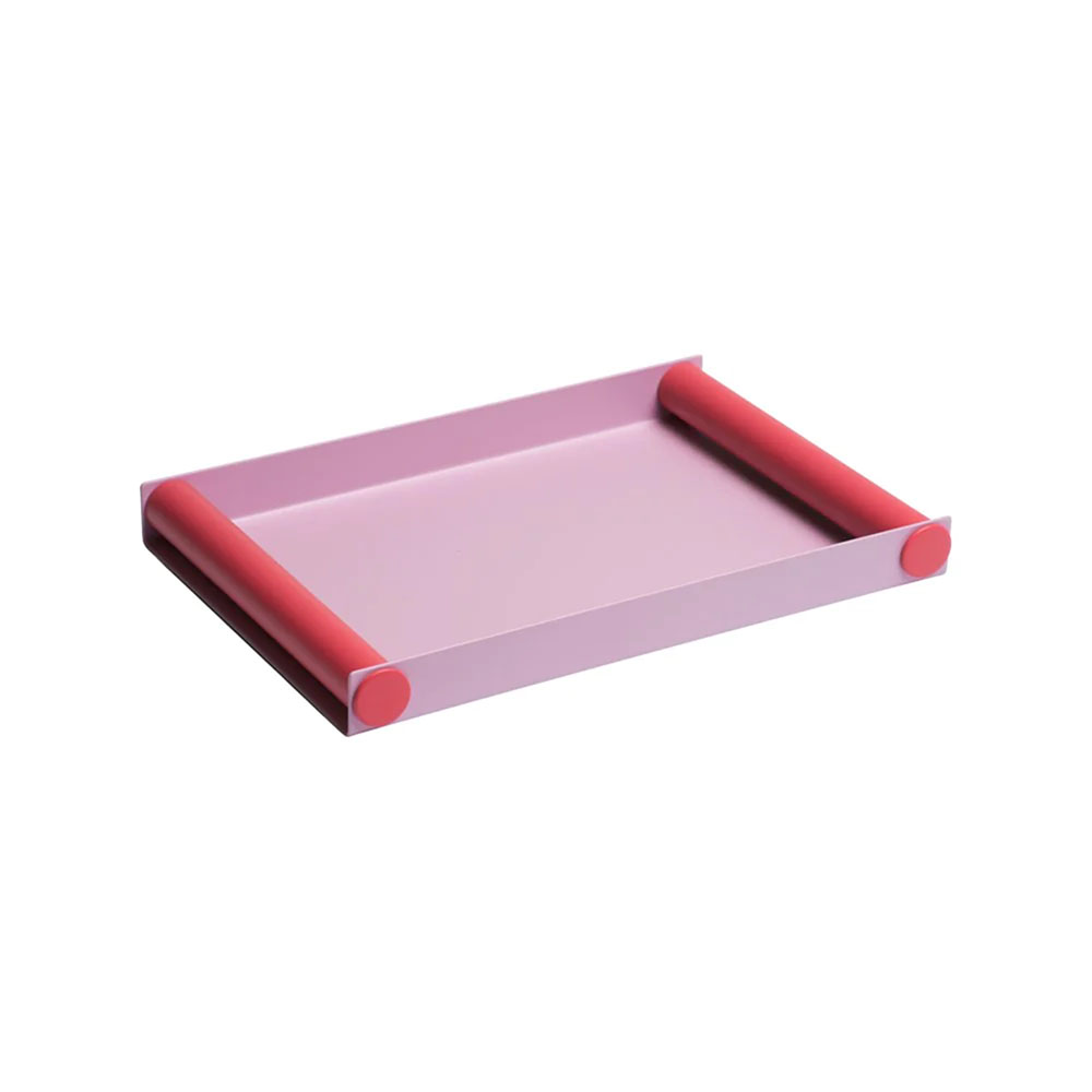 Tablet in Lavender mit rotem Rand von Design Letters