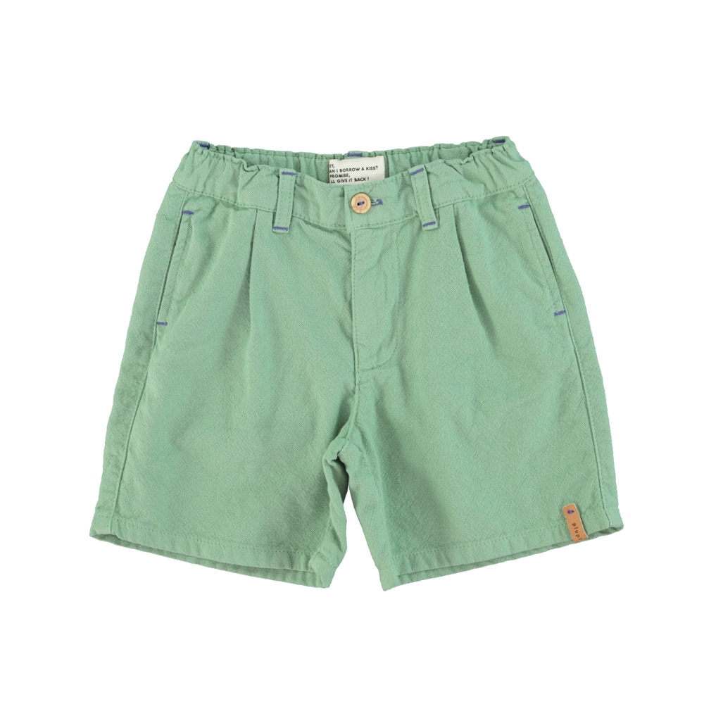Grüne Shorts mit Taschen von Piupiuchick
