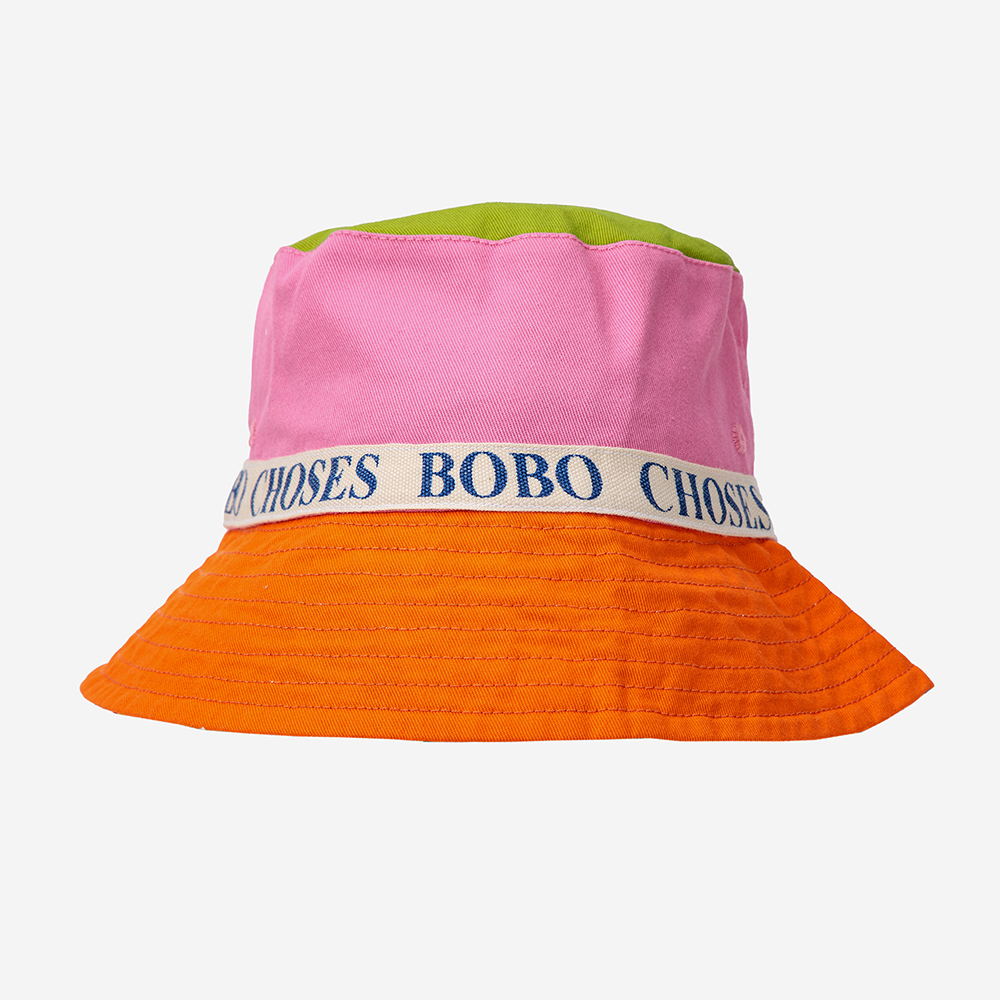 Hut Color Block Rosa Bobo Choses Adults