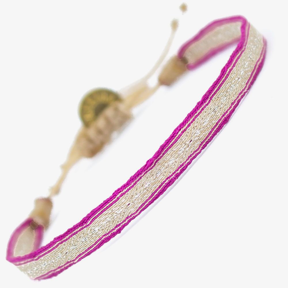Armband Argantinas Pink-Gold von Guanabana