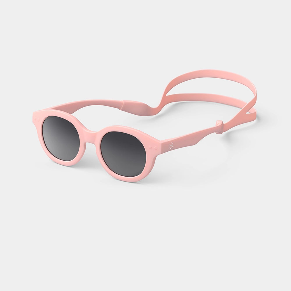 Seitenansicht Sonnenbrille KIDS PLUS #C Pastel Pink Izipizi