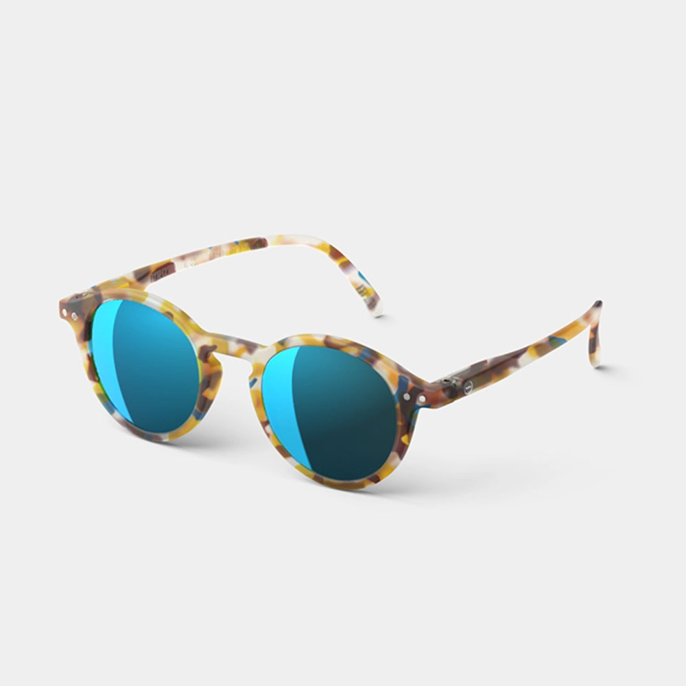 Side Sonnenbrille JUNIOR #D Blue Tortoise Mirror Izipizi